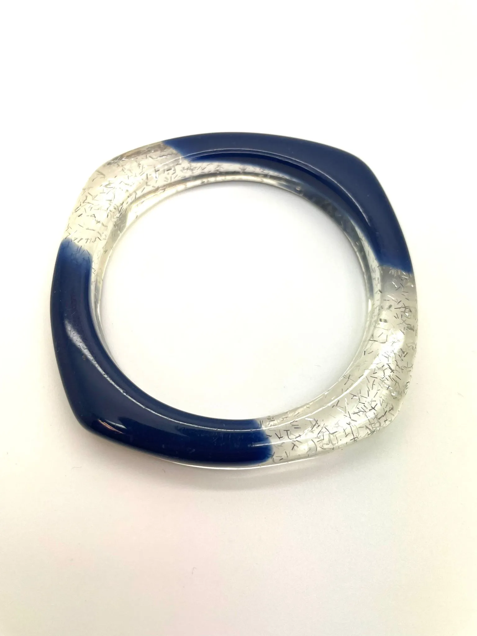 1950s Retro Rockabilly Acrylic Speckle Bangle