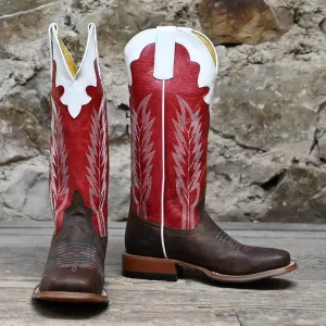 Anderson Bean Kids Saddle Mad Dog Boot with Red Top
