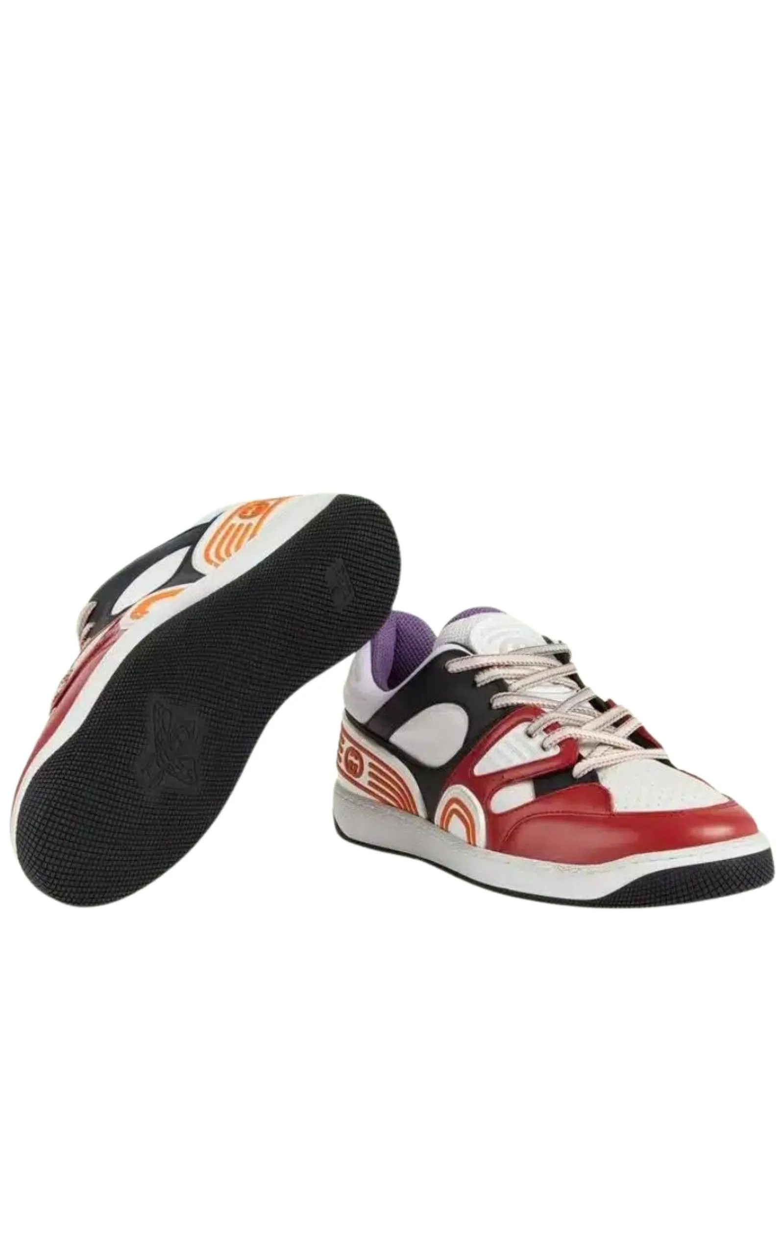 Basket Lace-up Sneakers