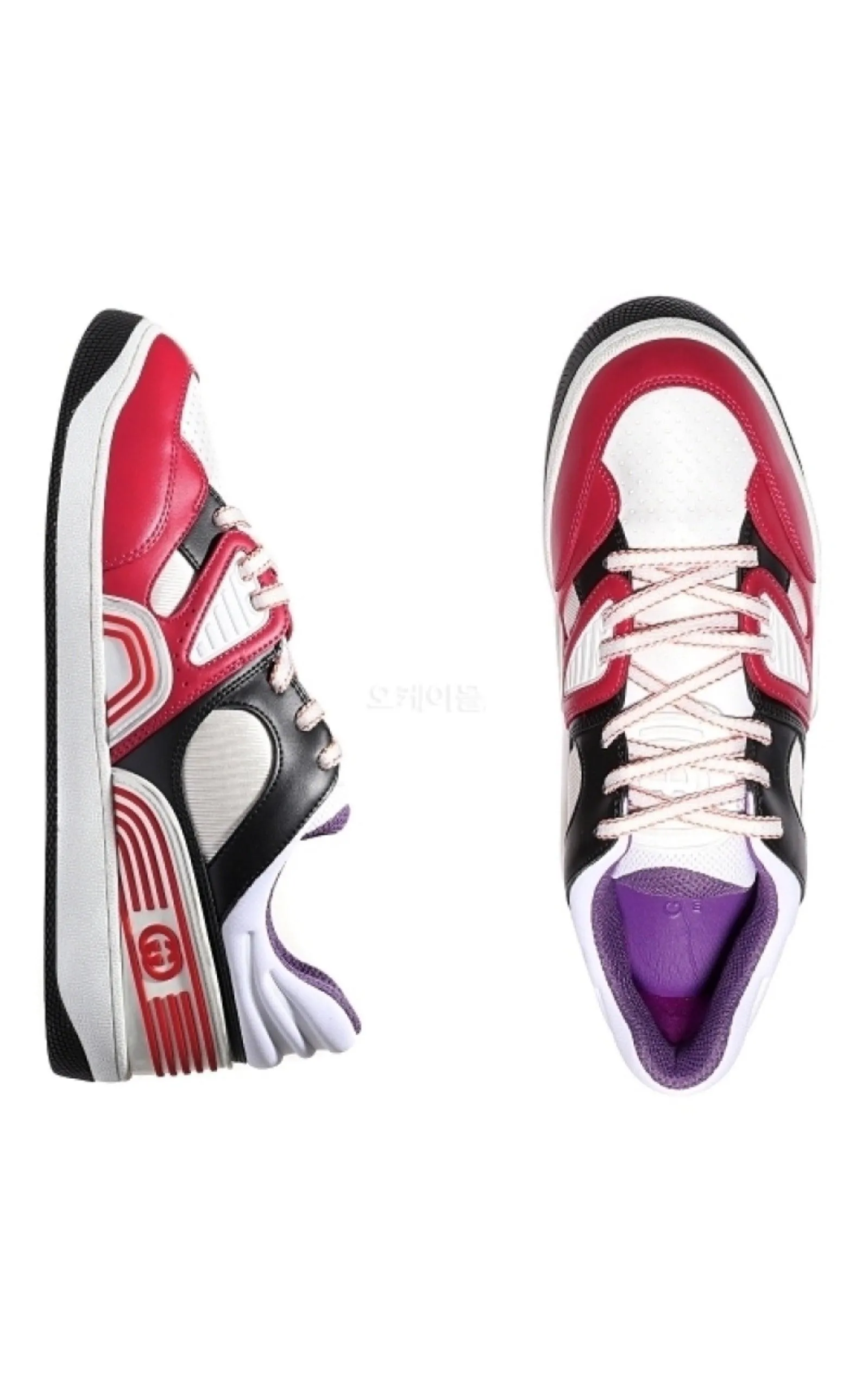 Basket Lace-up Sneakers
