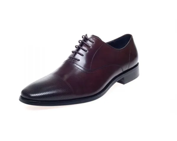 Bay Brown Capped Oxfords