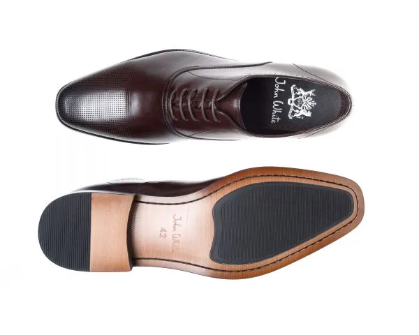 Bay Brown Capped Oxfords