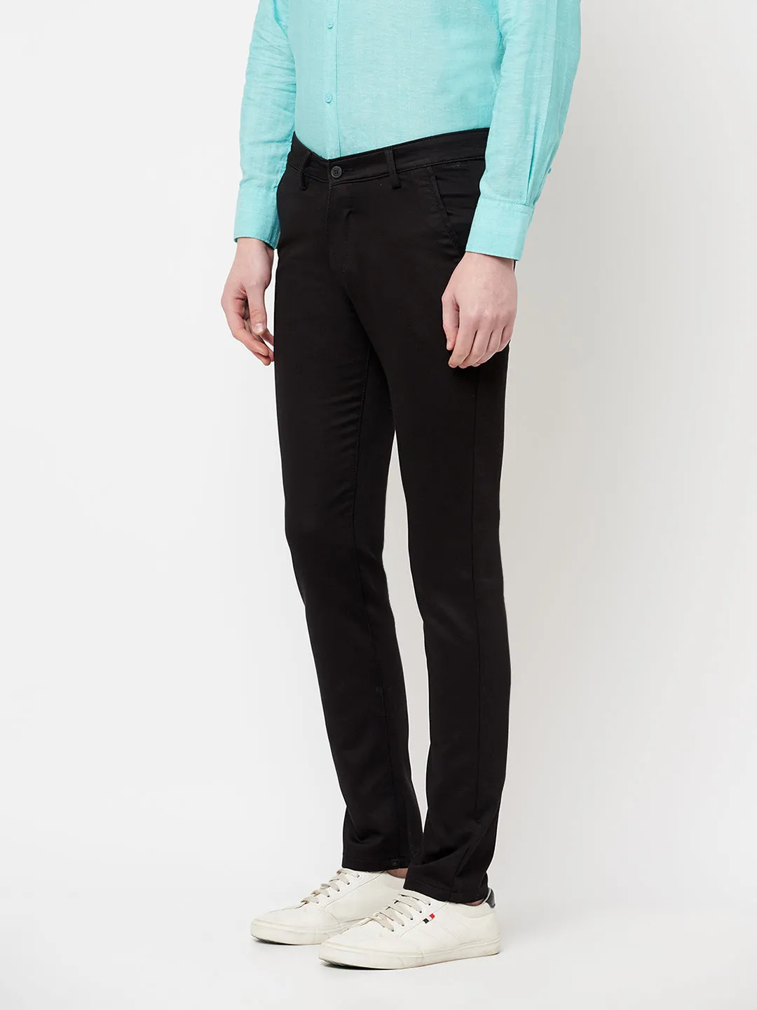 Black Casual Trousers