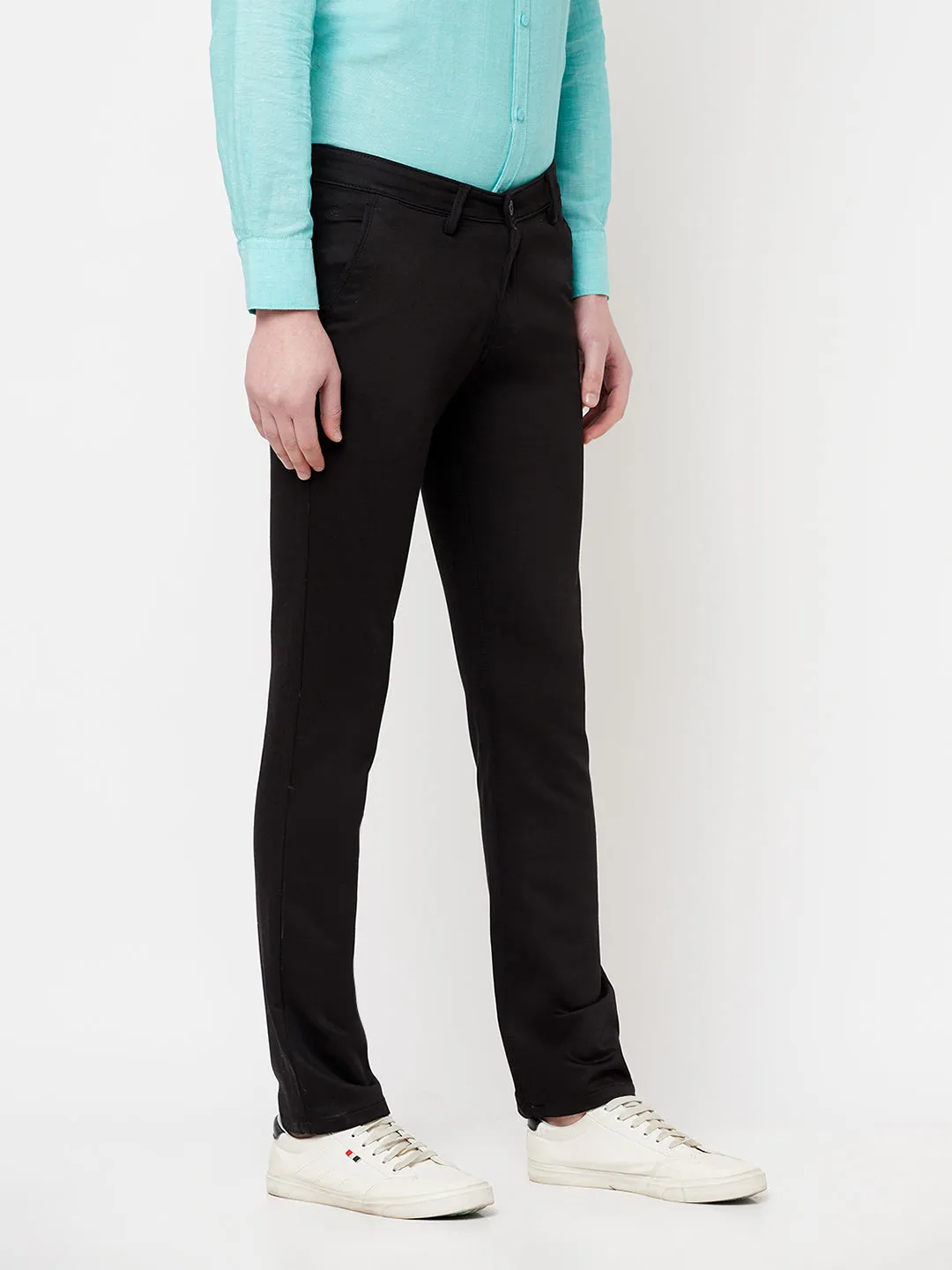 Black Casual Trousers