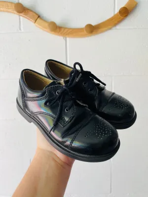 Black Leather Oxfords, size 11