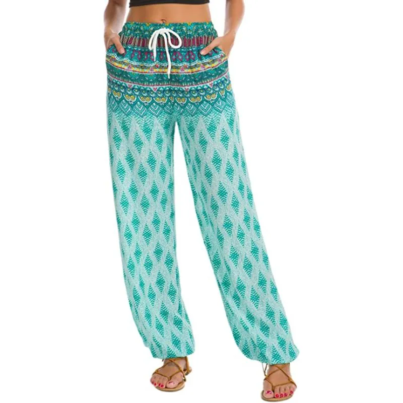 Boho Yoga Pants Harem Pants Jogger Pants