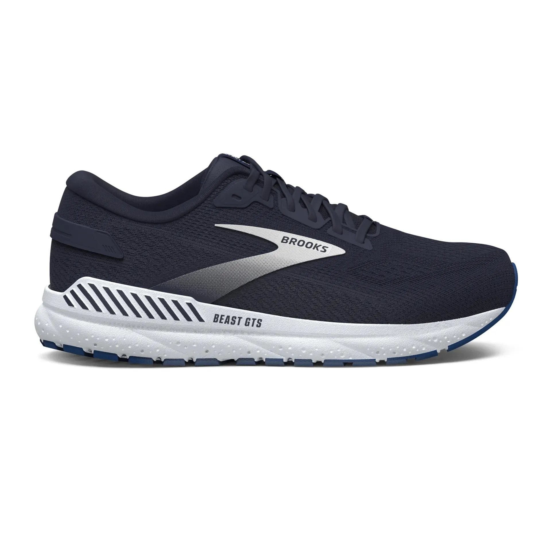 Brooks Mens Beast GTS 24 Wide- Peacoat/True Navy/White (1104252E452)