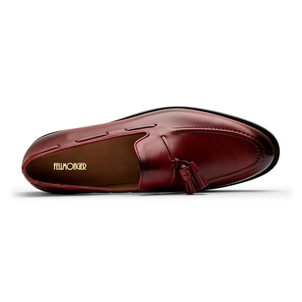 Burgundy Classic Tassel Loafers