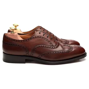 'Chetwynd' Brown Leather Oxford Brogues UK 7.5 F