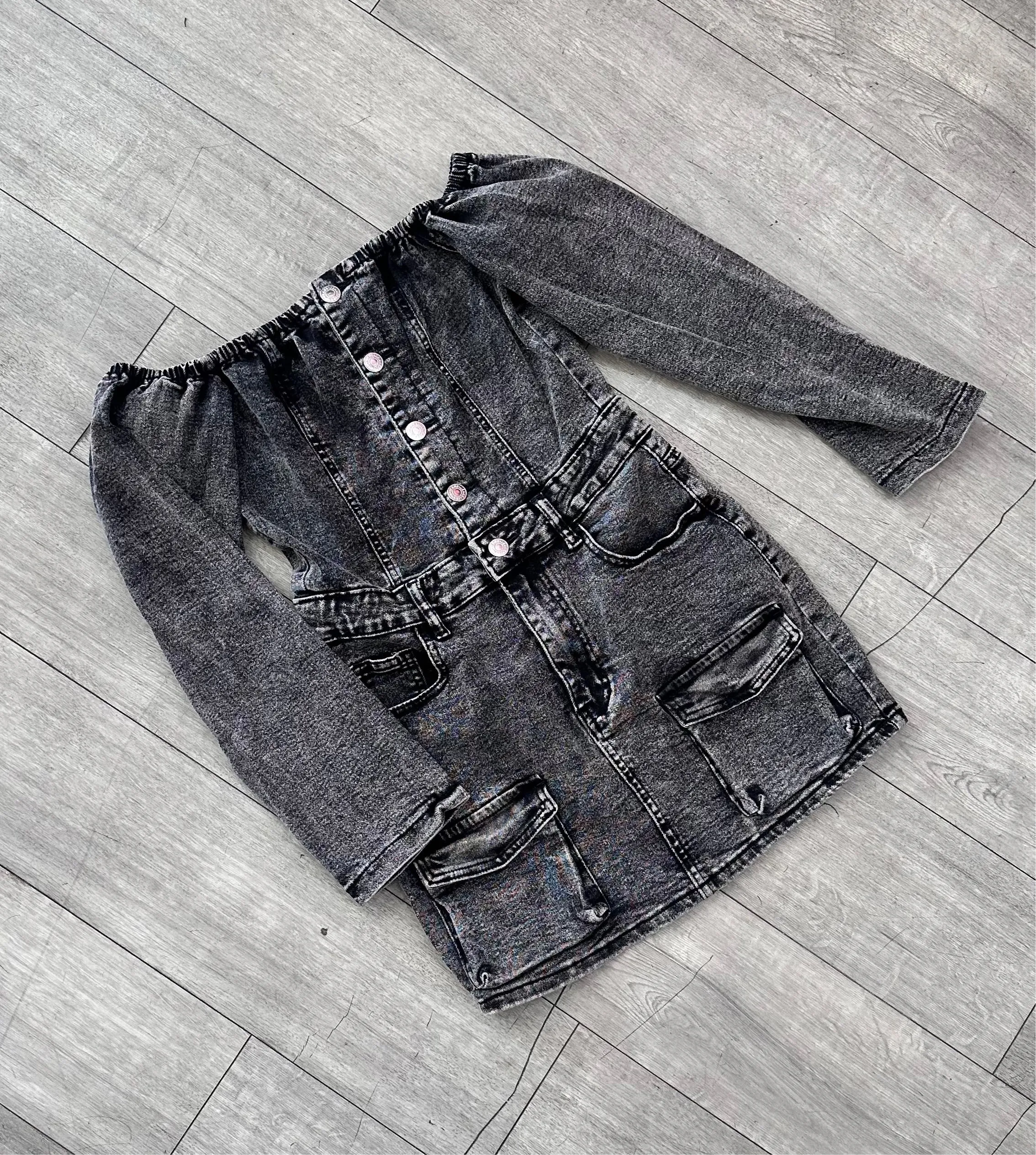 Denim Corset Dress