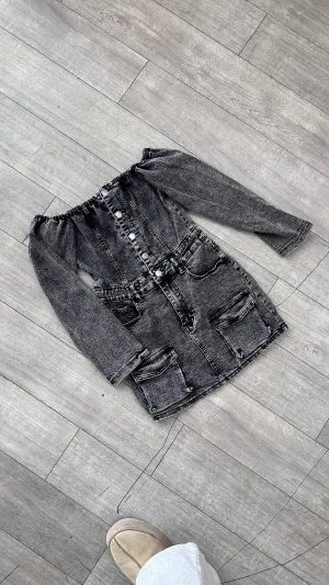 Denim Corset Dress