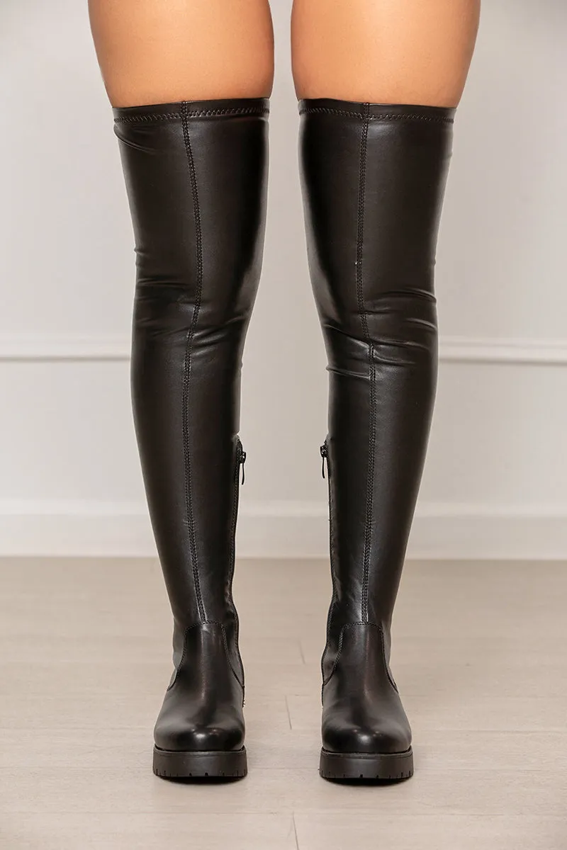 Eureva Proceed Over The Knee Stretch Riding Boots- FINAL SALE