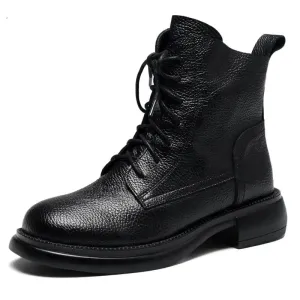 Flats British Style Comfy Boots