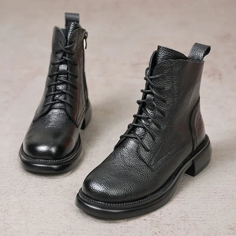Flats British Style Comfy Boots
