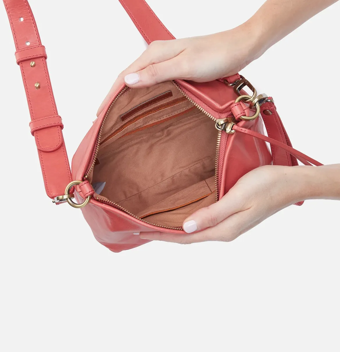 Hobo Ashe Crossbody in Cherry Blossom