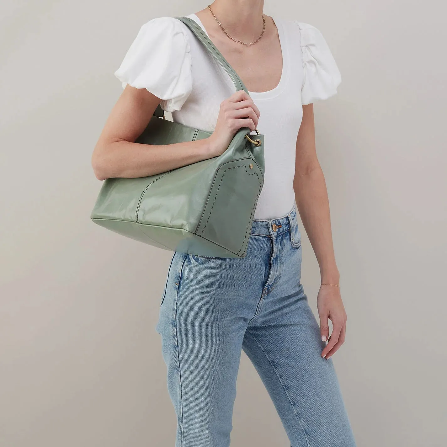 Hobo Seneca Shoulder Bag - Jade