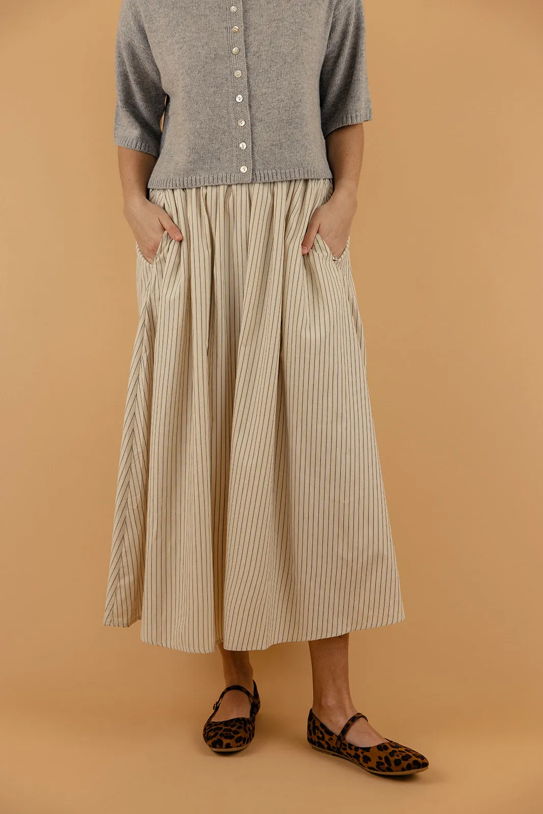 In Your Eyes Striped Skirt