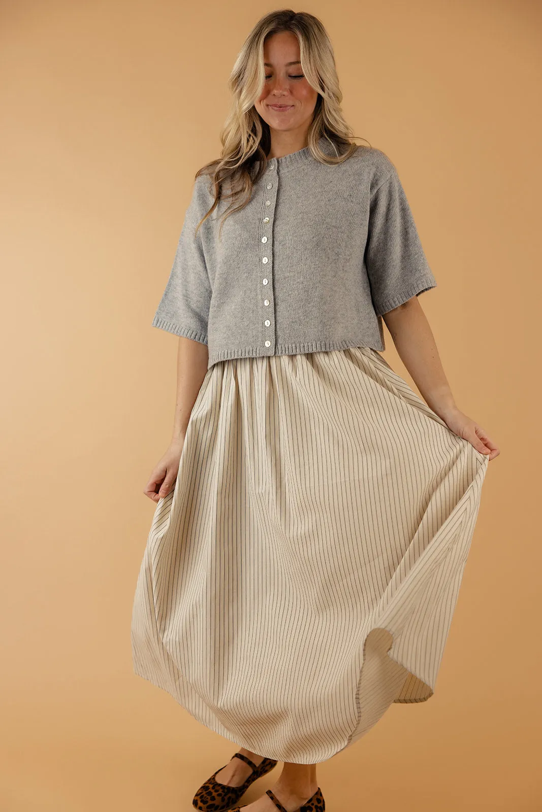 In Your Eyes Striped Skirt