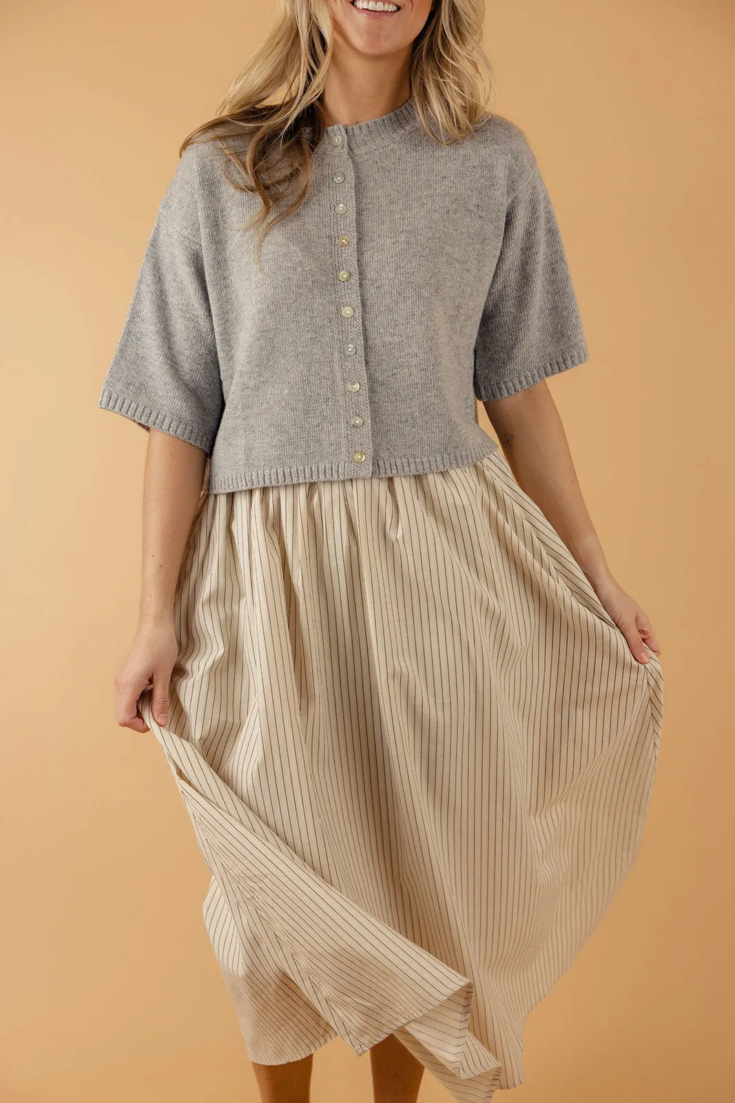 In Your Eyes Striped Skirt
