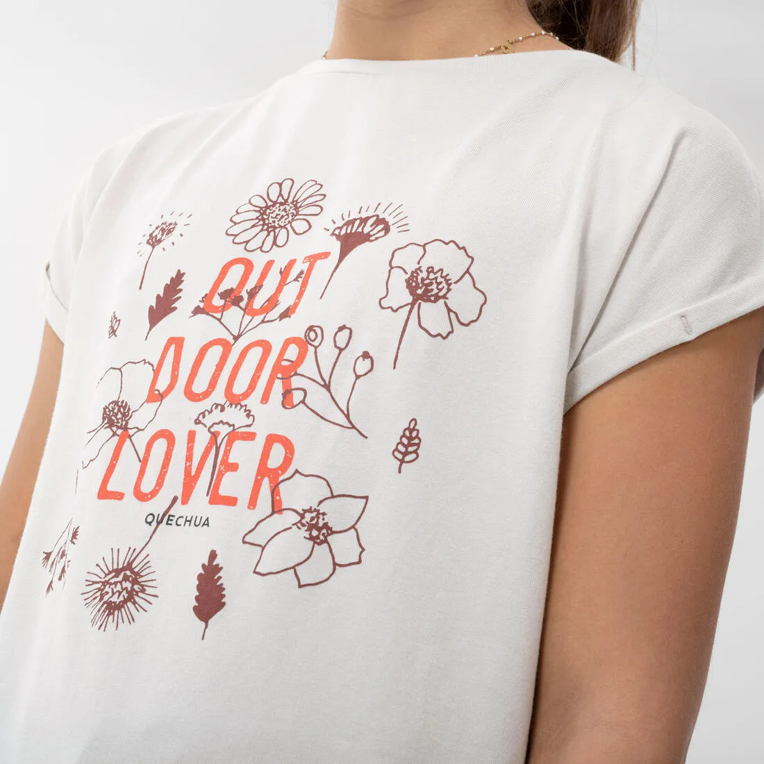 Kid's Hiking T-shirt Age 7-15 - MH100