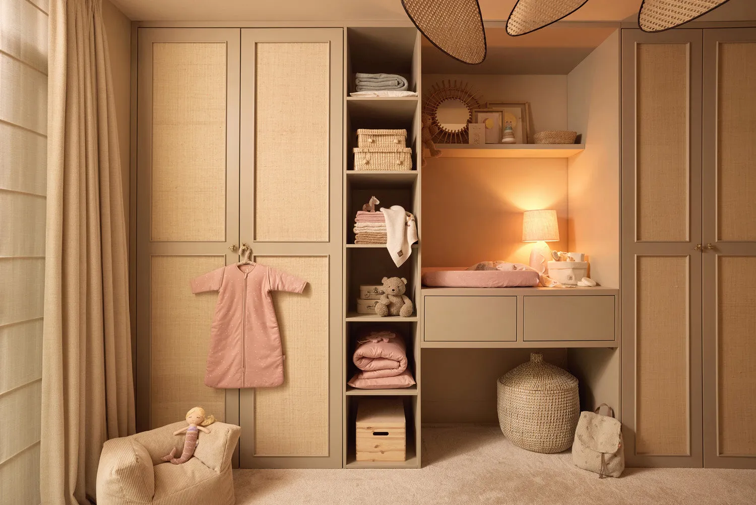 Kinderfauteuil Corduroy - Natural