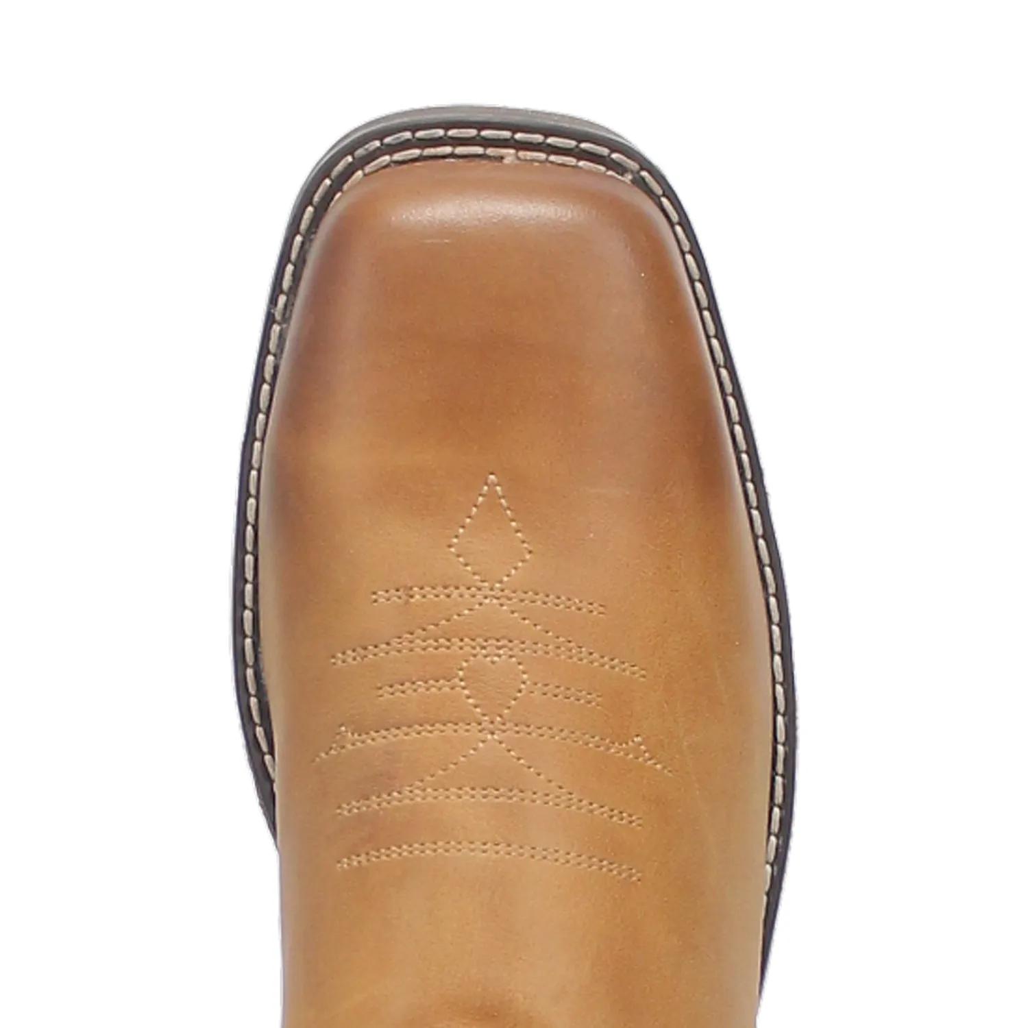Laredo Mens Workhorse Steel Toe Tan Leather Work Boots