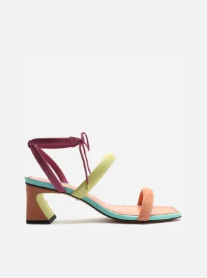 Lenny Mid Block Sandal
