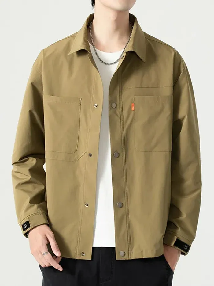 Lenterk - Heren Casual Knoopjas – Lichtgewicht, Twee Borstzakken