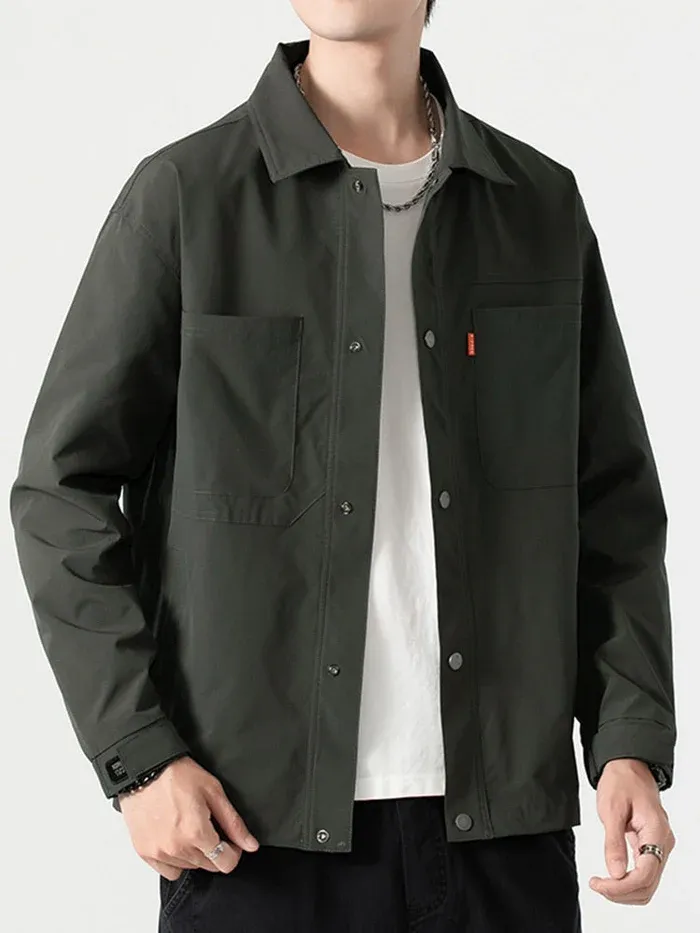 Lenterk - Heren Casual Knoopjas – Lichtgewicht, Twee Borstzakken