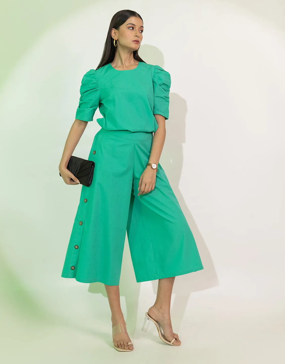 Lucy co-ord set in green