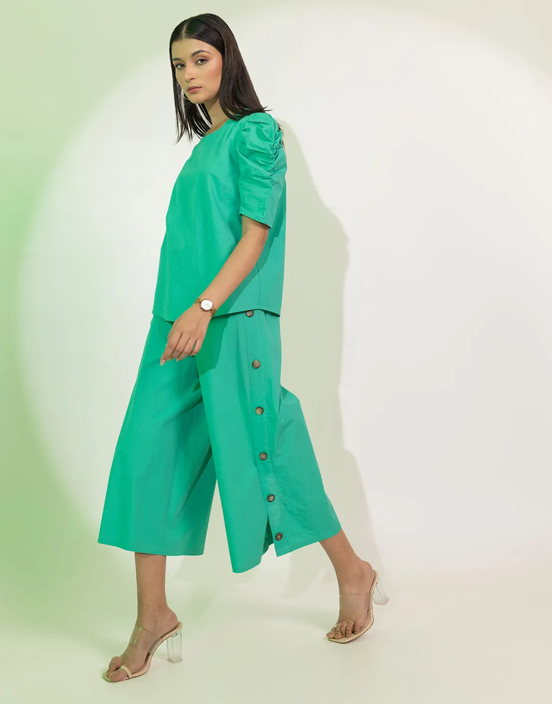 Lucy co-ord set in green