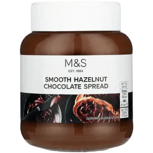 M&S Food Smooth Hazelnut Chocolate Spread 400g