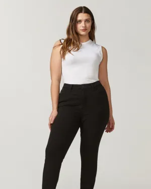 Maxine High Rise Skinny Jean | Black