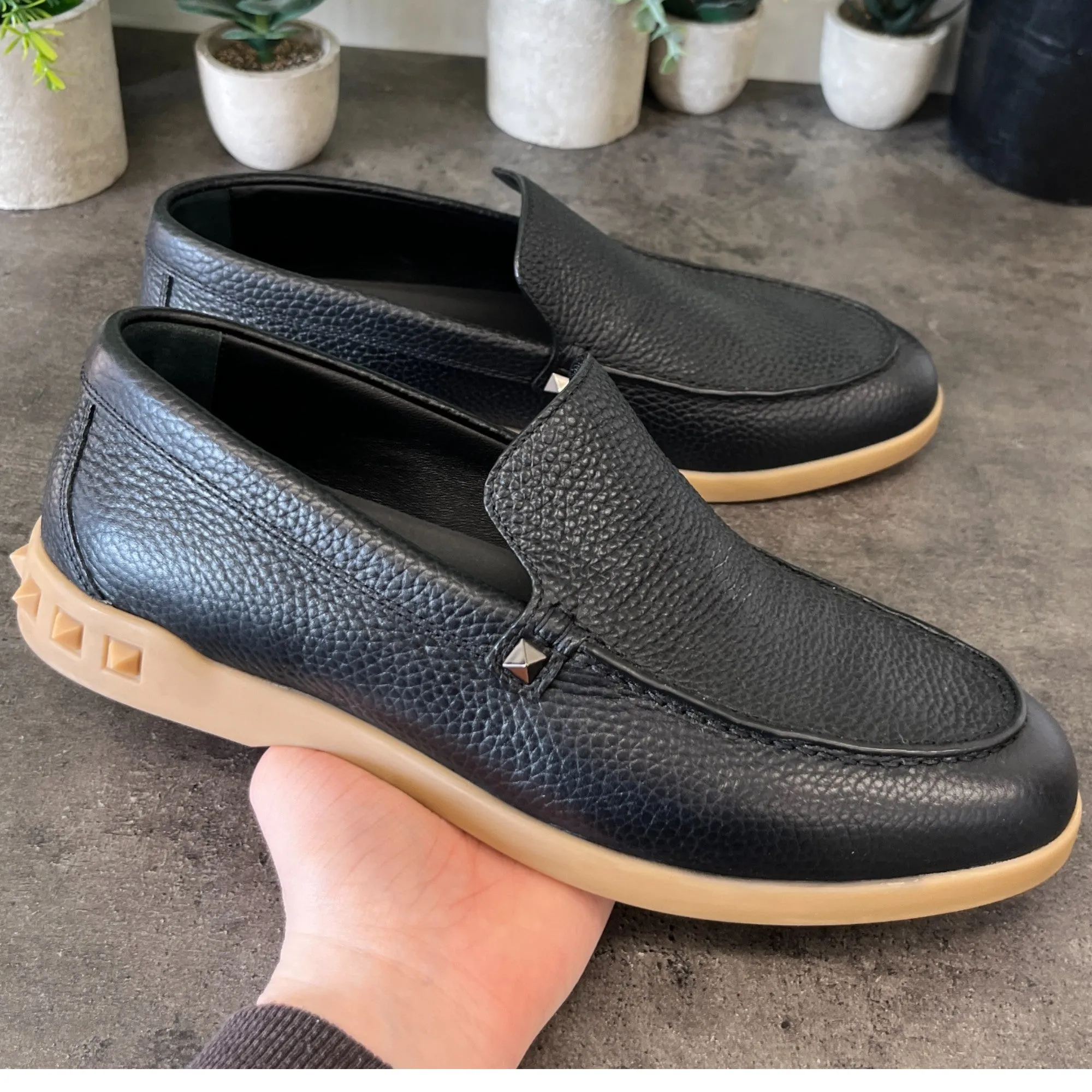 Men's Leisure Flows Loafers Black Size EU 41 / UK 7