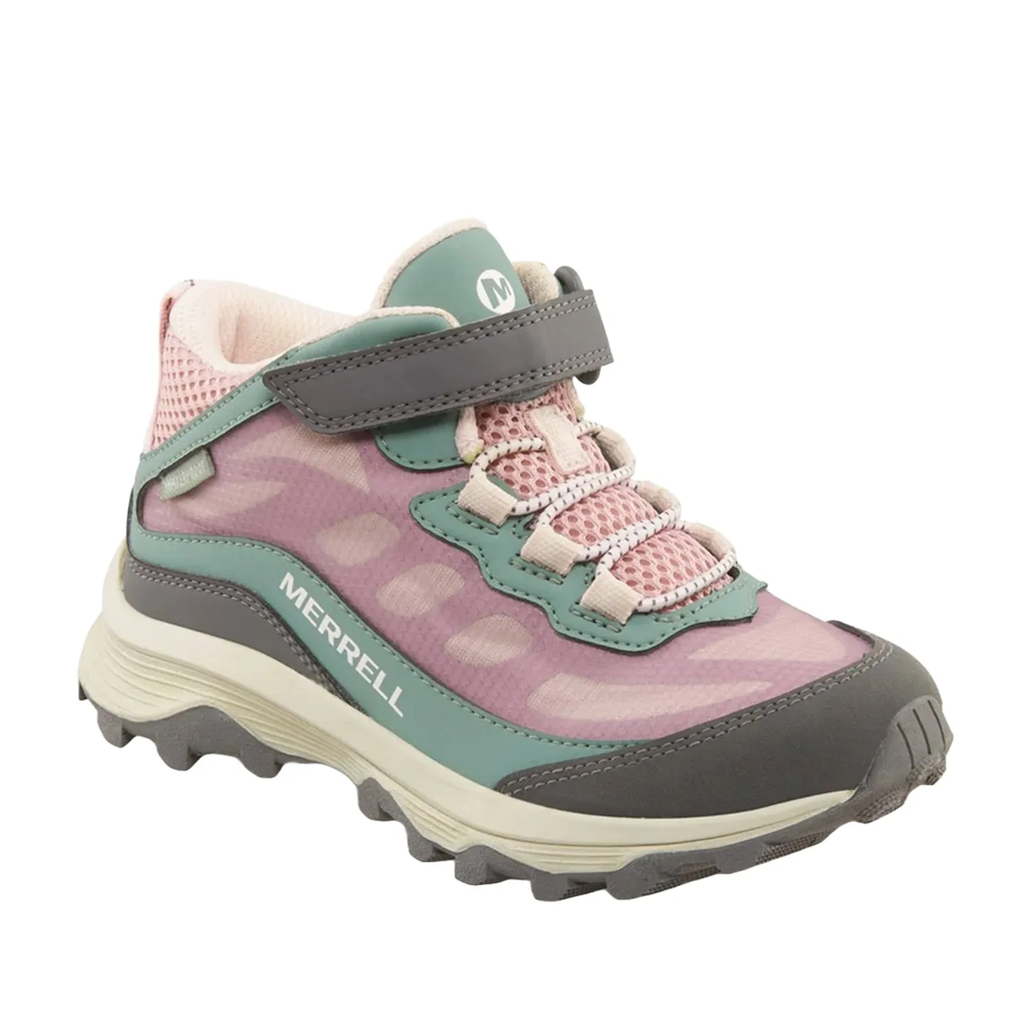 Merrell Kids' Moab Speed Mid A/C WTRPF in Pink