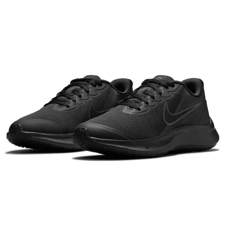 Nike Star Runner 3 Grade School Unisex Shoes Black DA2776-001