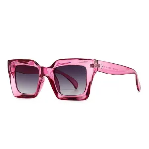 "Too Sharp" Cat Eye Women Purple Sunglasses