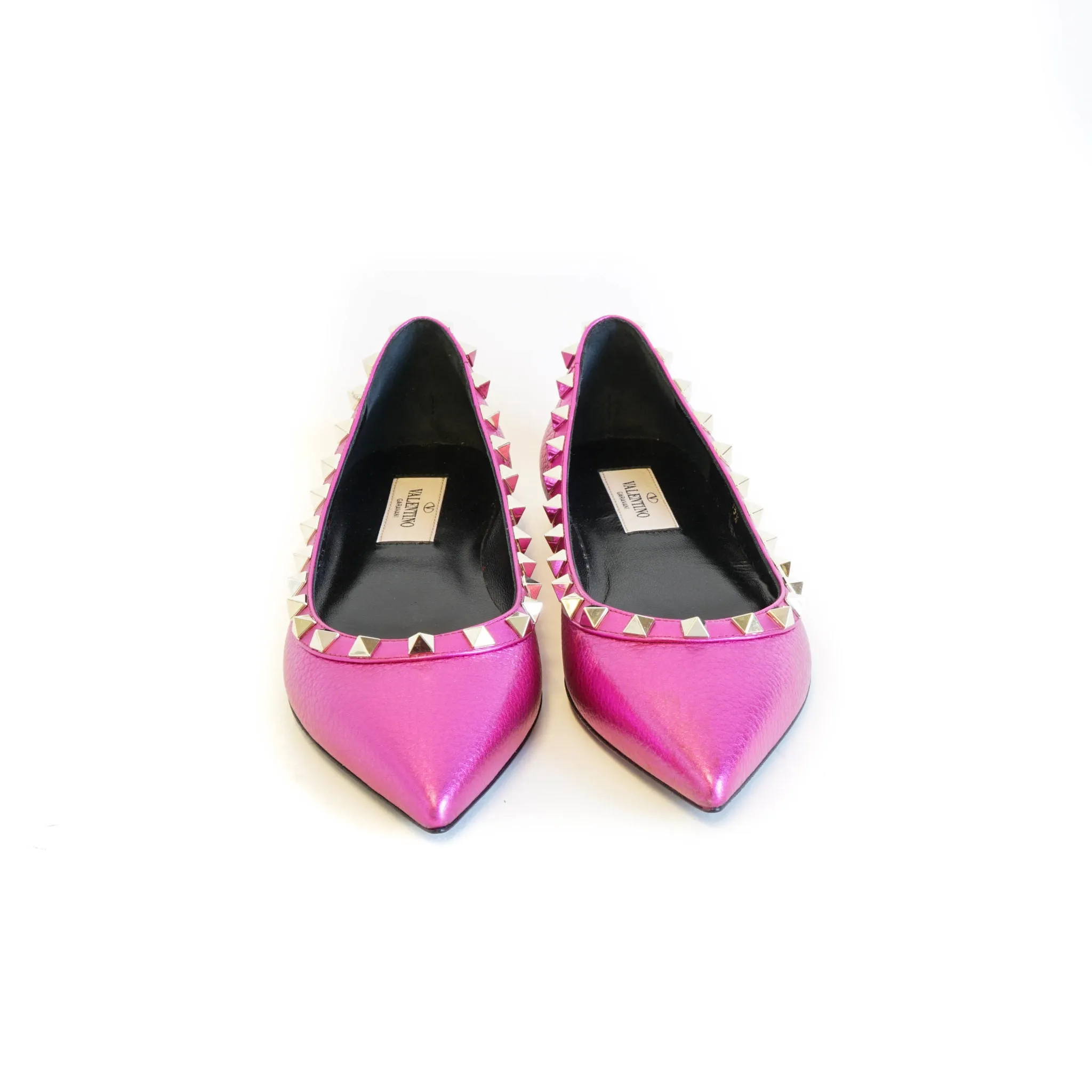 Rockstud Flats Metallic Peony 35.5