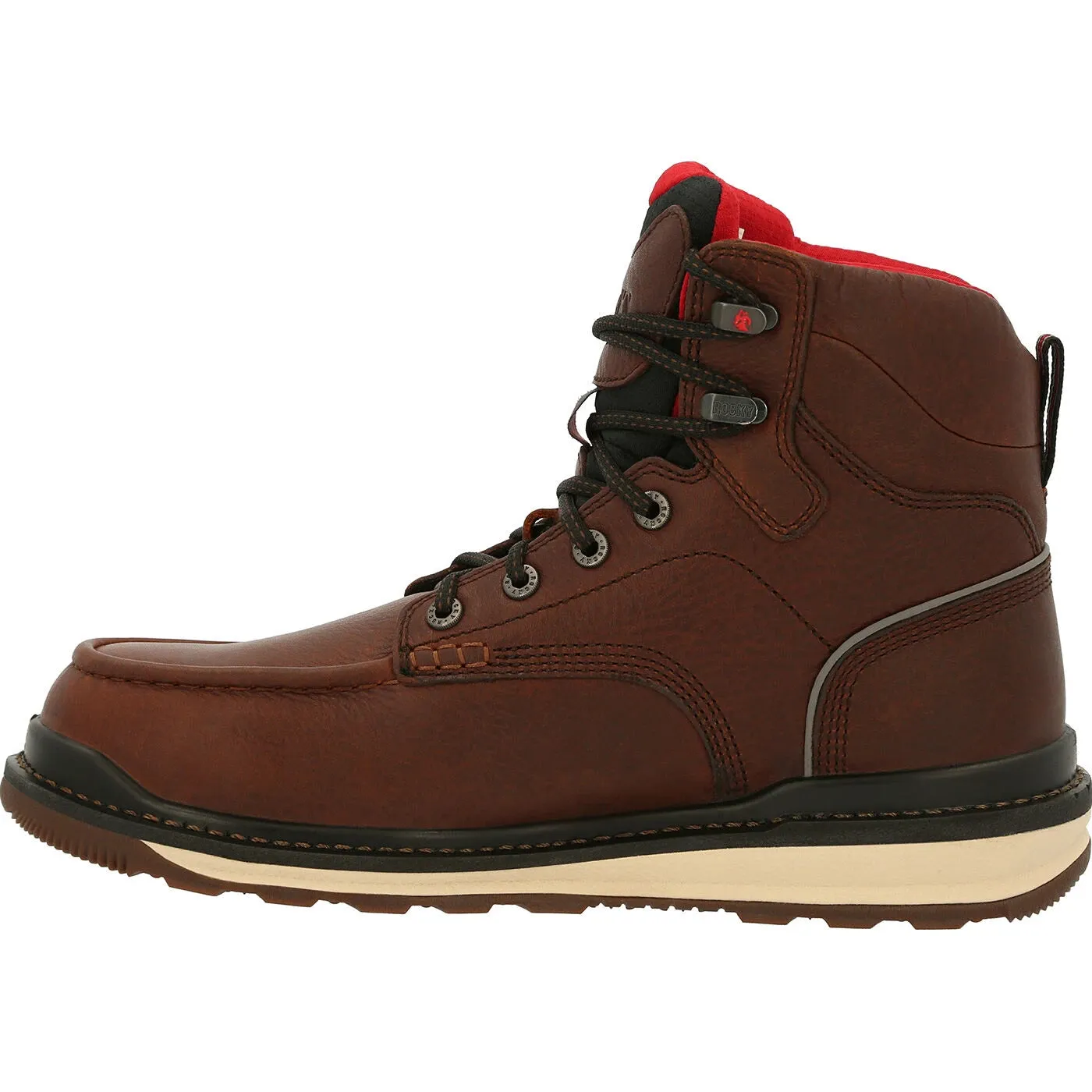 Rocky | Rams Horn Waterproof Work Boot | Brown