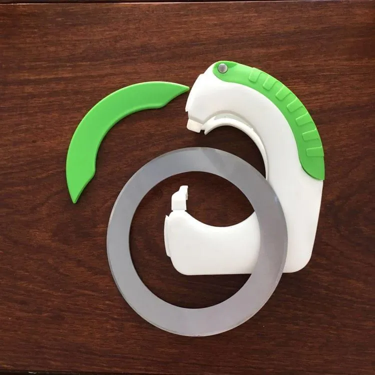 Round Sharp Kitchen Vegetable Slicer Knife