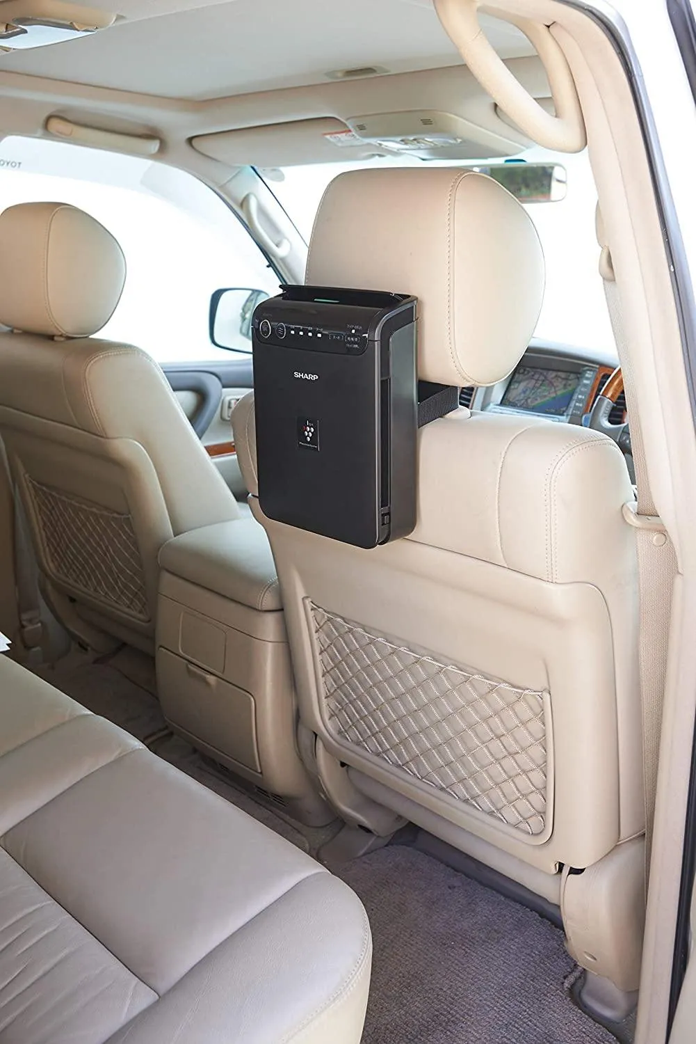 SHARP FP-JC2M-B Car Air Purifier Dual technology of HEPA & Carbon filters