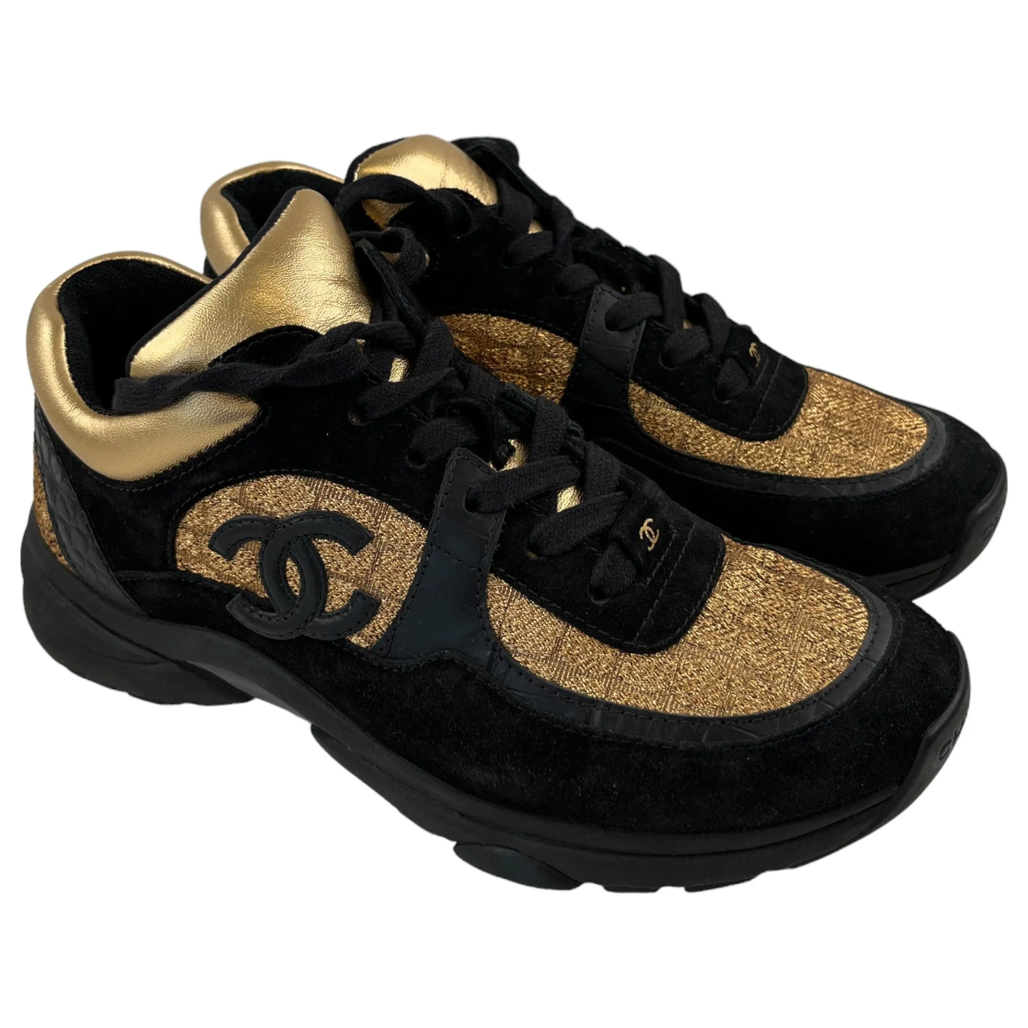 Women's Cc Runners Low Trainers Black Size EU 37 / UK 4
