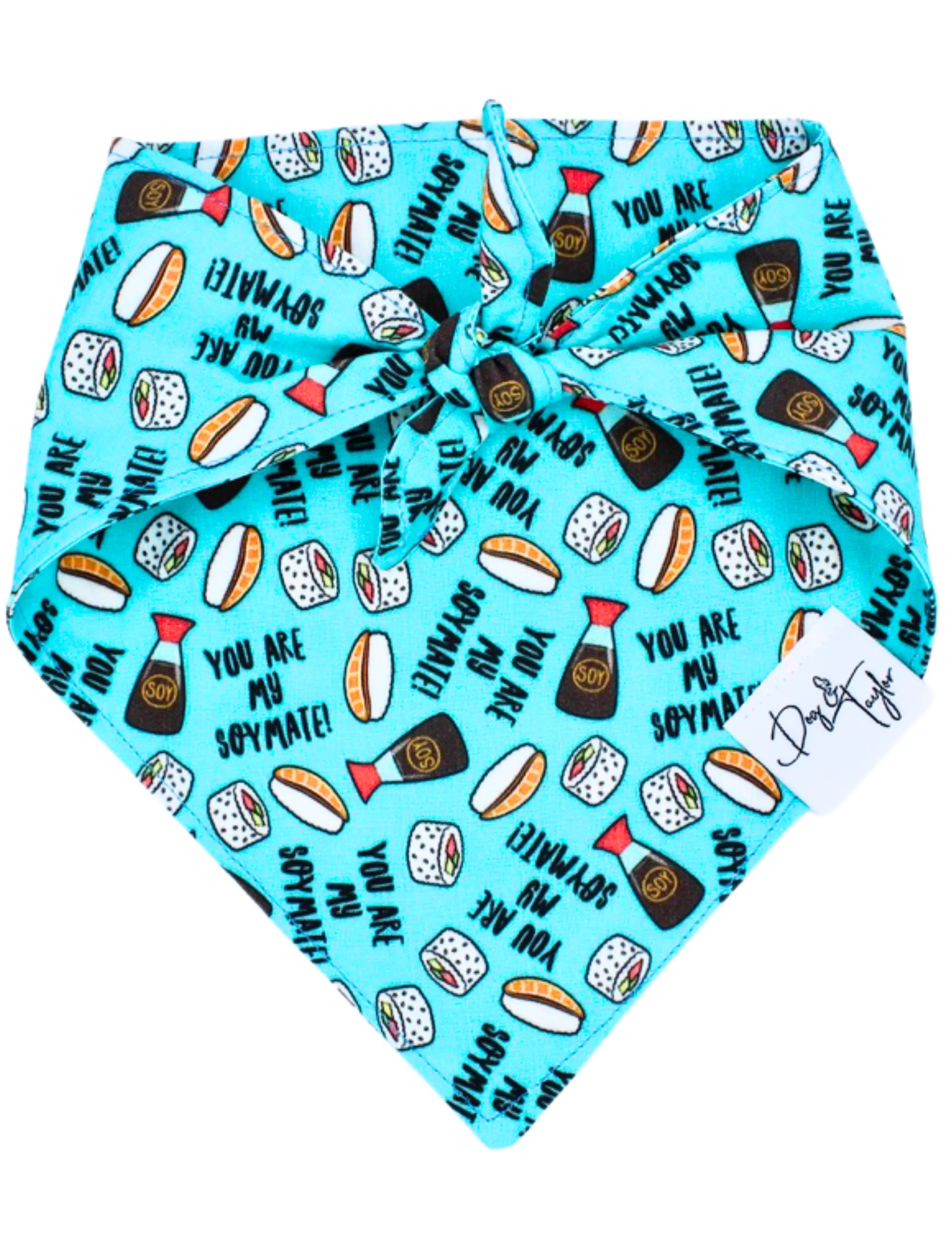 You Are My SoyMate Dog Bandana