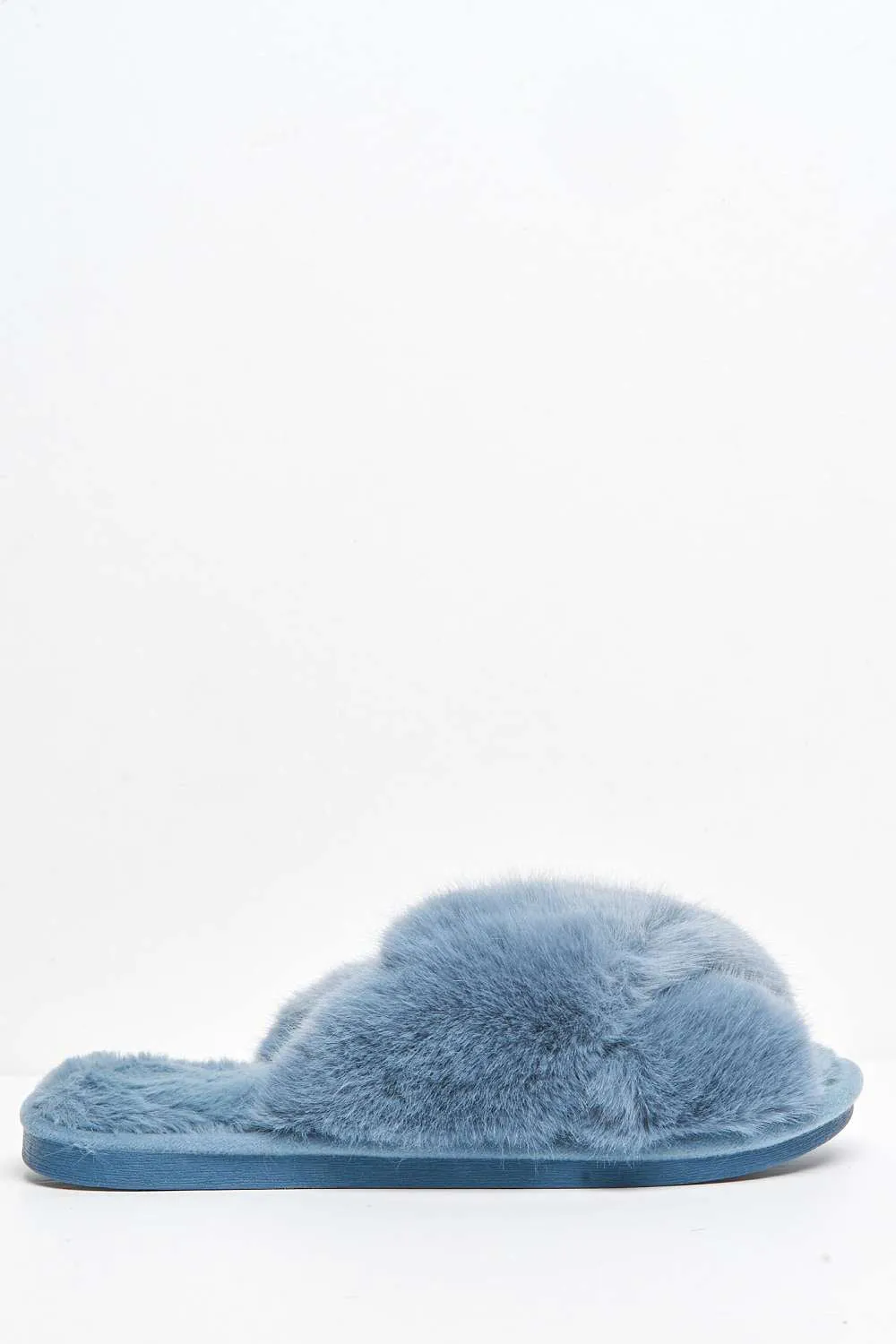 Zhuzh Fluffy Knot Slider in Blue